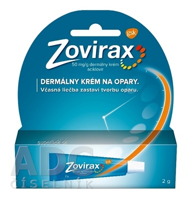 ZOVIRAX crm (tuba Al) 1x2 g