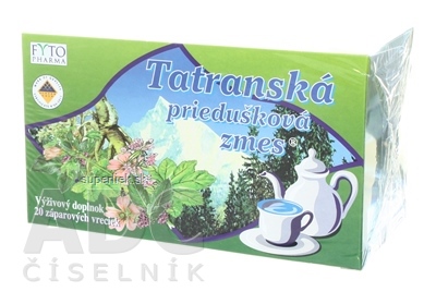 FYTO Tatranská priedušková zmes Bylinný čaj 20x1 g (20 g)