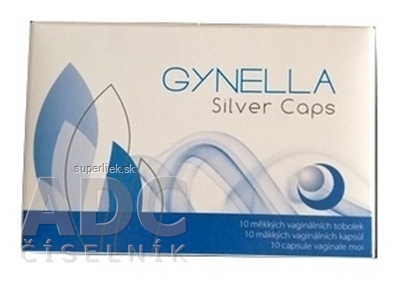 GYNELLA Silver Caps mäkké vaginálne kapsuly 1x10 ks