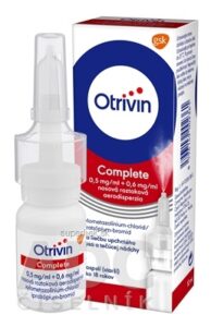 Otrivin Complete aer nao, sprej (fľaša HDPE s dávkovačom) 1x10 ml