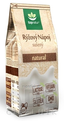 topnatur RYŽOVÝ NÁPOJ sušený nápoj v prášku 1x350 g