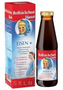 Rotbäckchen Mama Železo šťava (Eisen +) 1x450 ml