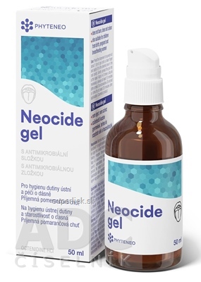 Phyteneo Neocide gél antibakteriálny gél pre regeneráciu ústnej mikroflóry 1x50 ml
