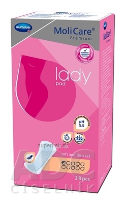 MoliCare Premium lady pad 0,5 kvapky inkontinenčné vložky 1x28 ks