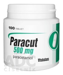 Paracut 500 mg tbl (fľ.HDPE) 1x100 ks