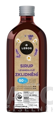 LEROS Sirup Levanduľové upokojenie 1x250 ml