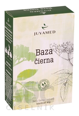 JUVAMED BAZA ČIERNA - KVET bylinný čaj sypaný 1x40 g