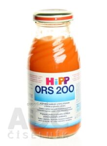 HiPP ORS 200 Mrkvovo ryžový odvar dietetická potraviny (od ukonč. 4.mesiaca) 1x200 ml