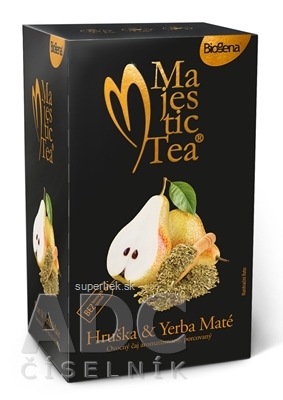 Biogena Majestic Tea Hruška & Yerba Maté ovocný čaj 20x2,5 g (50 g)