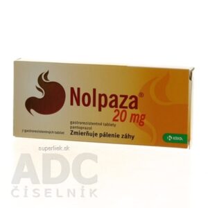 Nolpaza 20 mg tbl ent (blis. OPA/Al/PVC/Al) 1x7 ks