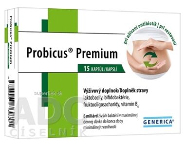 GENERICA Probicus Premium cps 1x15 ks