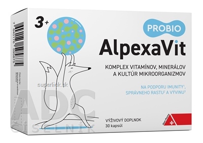 AlpexaVit PROBIO 3+ cps 1x30 ks
