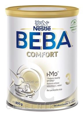 BEBA COMFORT 3 HM-O mliečna výživa pre batoľatá (od ukonč. 12 mesiacov) 1x800 g