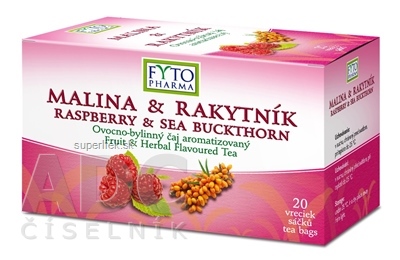 FYTO MALINA & RAKYTNÍK ovocno-bylinný čaj 20x2 g (40 g)