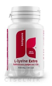 kompava L-LYZÍN EXTRA cps 400 mg 1x60 ks