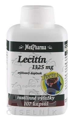 MedPharma LECITÍN Forte 1325 mg cps 1x107 ks