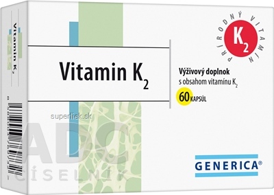 GENERICA Vitamin K2 cps 1x60 ks