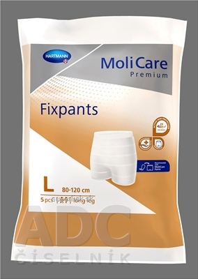 MoliCare Premium Fixpants long leg L fixačné nohavičky (80-120 cm) 1x5 ks