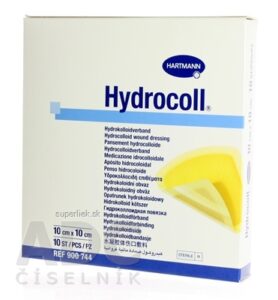 HYDROCOLL kompres hydrokoloidný (10cm x 10cm) 1x10 ks