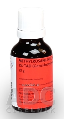 Methylrosanilinii chloridi solutio 1% - FAGRON 1x25 g