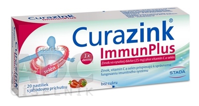 Curazink ImmunPlus pastilky 1x20 ks