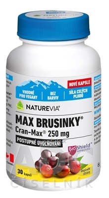 SWISS NATUREVIA MAX BRUSNICE Cran-Max 250 mg cps 1x30 ks