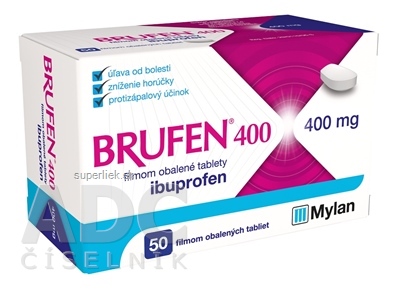 BRUFEN 400 mg tbl flm (blis.PVC/Al) 1x50 ks