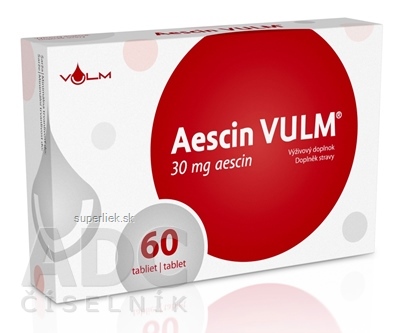 Aescin VULM 30 mg tbl flm 1x60 ks
