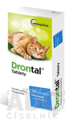 Drontal tablety (pre mačky) tbl 3x8 ks (24 ks)