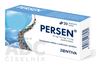 PERSEN tbl obd (35 mg/17,5 mg/17,5 mg) 1x20 ks