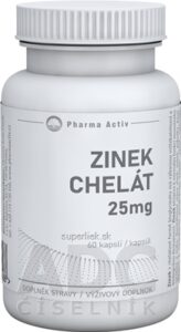 Pharma Activ ZINOK Chelát 25 mg cps 1x60 ks