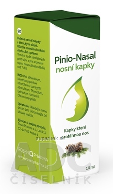 Pinio-Nasal nosné kvapky 1x10 ml