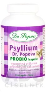 DR. POPOV PSYLLIUM PROBIO cps 1x120 ks