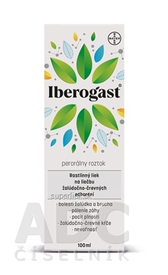 Iberogast sol por (fľ.skl.hnedá) 1x100 ml