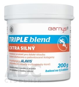 Barny's TRIPLE blend EXTRA SILNÝ prášok, s arómou a sladidlom 1x200 g