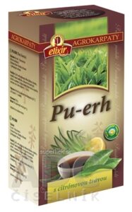 AGROKARPATY PU-ERH s citrónovou trávou čaj 20x1 g (20 g)