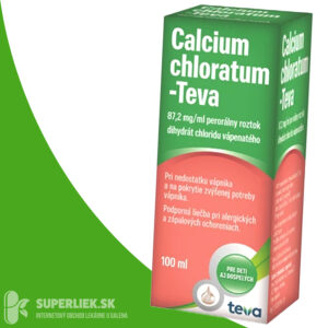 CALCIUM CHLORATUM-TEVA 100 ml
