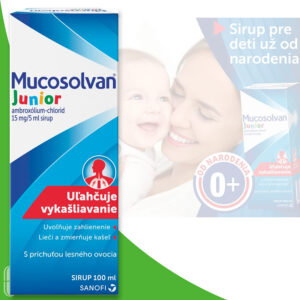 Mucosolvan Sirup Junior 15 mg/5 ml 1x100 ml
