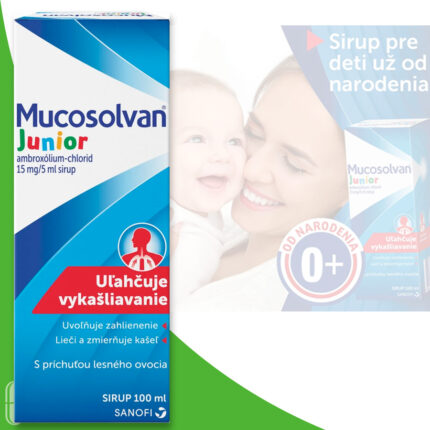 Mucosolvan Sirup Junior 15 mg/5 ml 1x100 ml