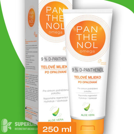 omega PANTHENOL 9% ALOE VERA telové mlieko po opaľovaní 1x250 ml