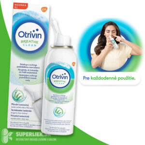 Otrivin BREATHE CLEAN izotonický nosový sprej s obsahom morskej vody 1x100 ml