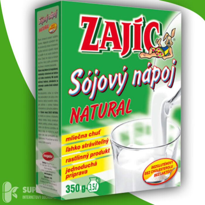 ZAJAC SÓJOVÝ NÁPOJ NATURAL práškový 1x350 g