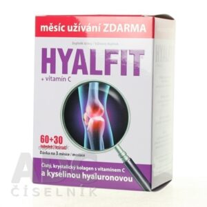 HYALFIT + vitamín C cps 60+30 zadarmo (90 ks)