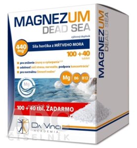 MAGNEZUM DEAD SEA - DA VINCI tbl 100+40 zadarmo (140 ks)