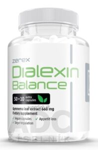 Zerex Dialexin balance cps, Regulácia cukru v krvi, 1x60 ks