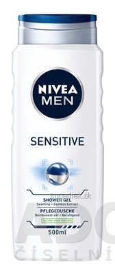 NIVEA MEN Sprchový gél SENSITIVE 1x500 ml