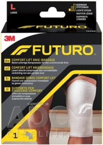 3M FUTURO Comfort bandáž na koleno (SelP) veľkosť L, (76588) 1x1 ks