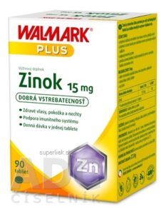 WALMARK Zinok 15 mg tbl 1x90 ks