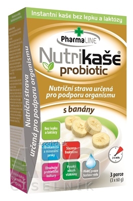 Nutrikaša probiotic - s banánom 3x60 g (180 g)