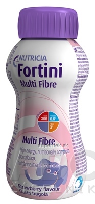 Fortini Multi Fibre pre deti výživa s jahodovou príchuťou 1x200 ml